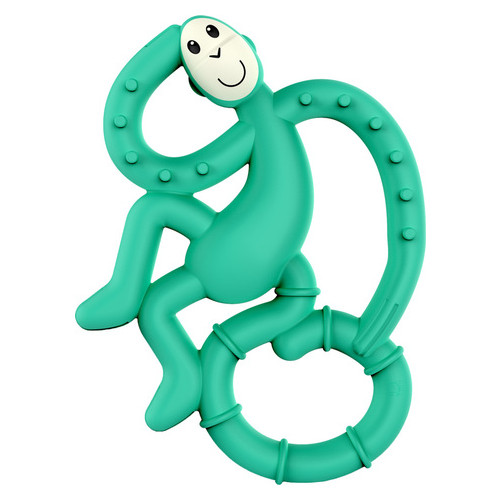 Іграшка-прорізувач Matchstick Monkey Маленька мавпочка танцює Зелений 10 см (MM-МMT-008) фото №1
