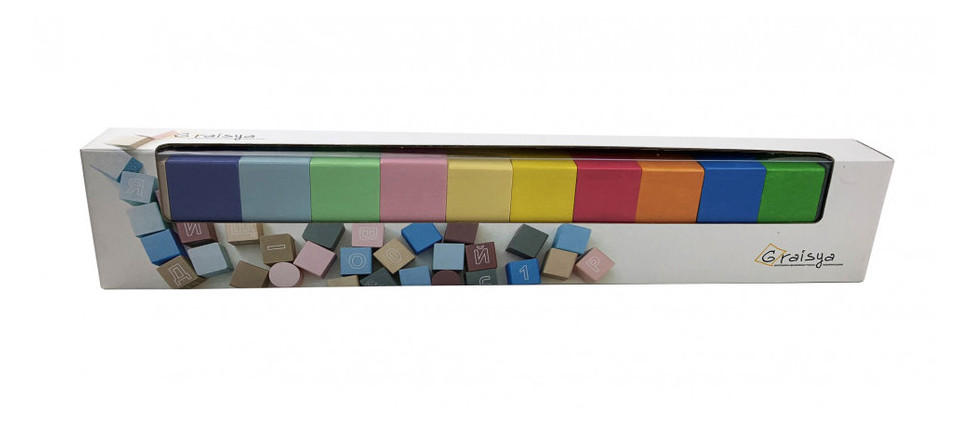 Дерев'яні кубики кольорові Вінні Пух 11221 фото №2