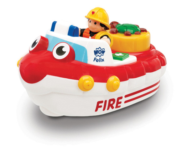 Іграшка для купання Wow Toys Fireboat Felix Пожежний катер Фелікс (01017) фото №7