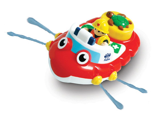 Іграшка для купання Wow Toys Fireboat Felix Пожежний катер Фелікс (01017) фото №5