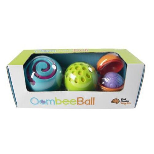 Іграшка-сортер сенсорна Сфери Омбі Fat Brain Toys Oombee Ball (F230ML) фото №1