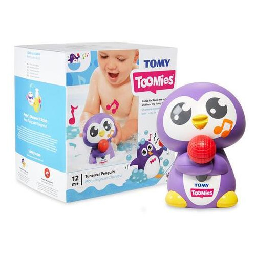 Іграшка для ванної кімнати Toomies Пінгвін (E72724) фото №3