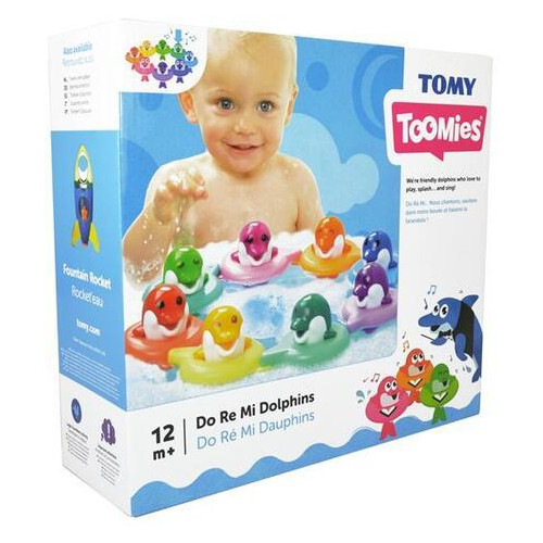 Набір іграшок для ванної Toomies Співочі дельфіни (E6528) фото №2