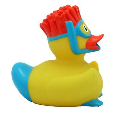 Іграшка для ванної Funny Ducks Аквалангистка утка (L1864) фото №2