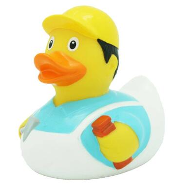 Іграшка для ванної Funny Ducks Качка Будівельник (L1941) фото №1