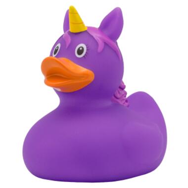 Іграшка для ванної Funny Ducks Качка Єдиноріг фіолетовий (L2090) фото №1