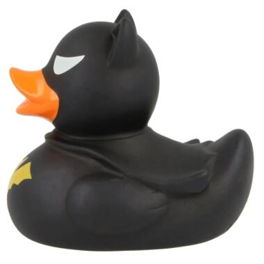 Іграшка для ванної Funny Ducks Качка Летюча Миша чорна (L1889) фото №3