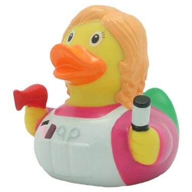 Іграшка для ванної Funny Ducks Качка Перукар (L2047) фото №1