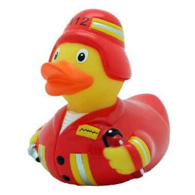 Іграшка для ванної Funny Ducks Пожежна качка (L1828) фото №1