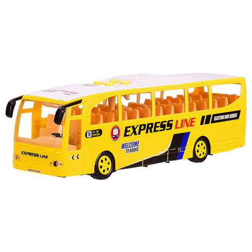 Дитяча іграшка Bambi Автобус зі звуком та світлом 1578(Yellow) фото №2