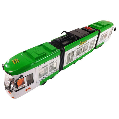 Іграшка модель Трамвай K1114 48,5*7,5*13,5 (Зелений) фото №1