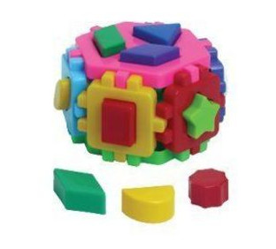 Іграшка куб Технок Розумний малюк Гексагон 2 (сортер) (1998) фото №1