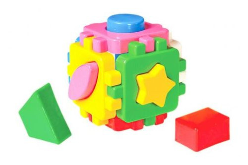 Іграшка куб Технок Розумний малюк Міні (сортер) (1882) фото №1