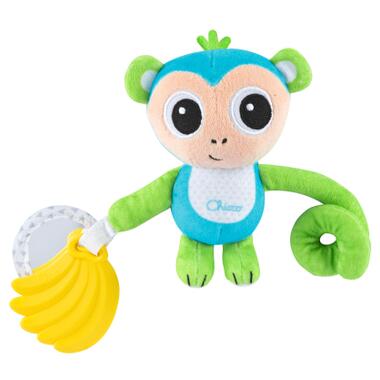 Іграшка на коляску Chicco Мавпа брязкальце м'яка (8058664164875) (11568.00) фото №1