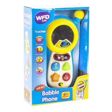 Уцінка. Музичний телефон Babble Phone - маленька подряпина на екрані WFD BABY (0610у) фото №2