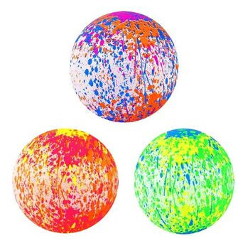 М'яч гумовий Абстрактні візерунки, 22 см (C56605) фото №1