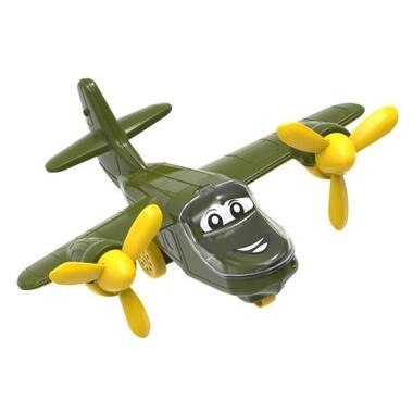 Пластикова іграшка Літак (зелений хакі) (9666) фото №1