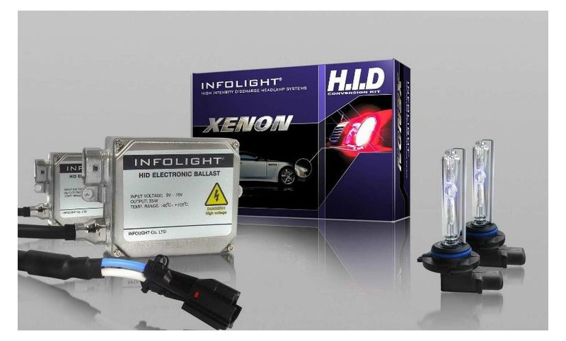 Комплект ксенонового света Infolight/Xenotex H8-11 6000K фото №1