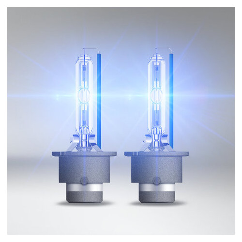 Комплект ксенонових ламп Osram D2S 35W P32d-2 Cool Blue Intense Next Gen 150% 1 лампа (66240CBN-HCB) фото №1