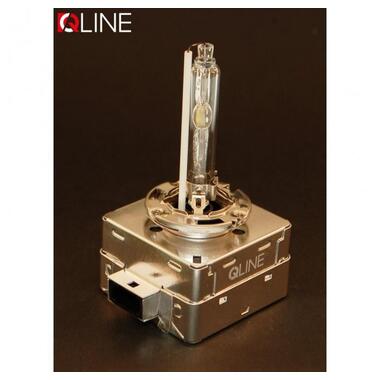 Ксеноновая лампа QLine D1S 5500K +100% MetalBase фото №1