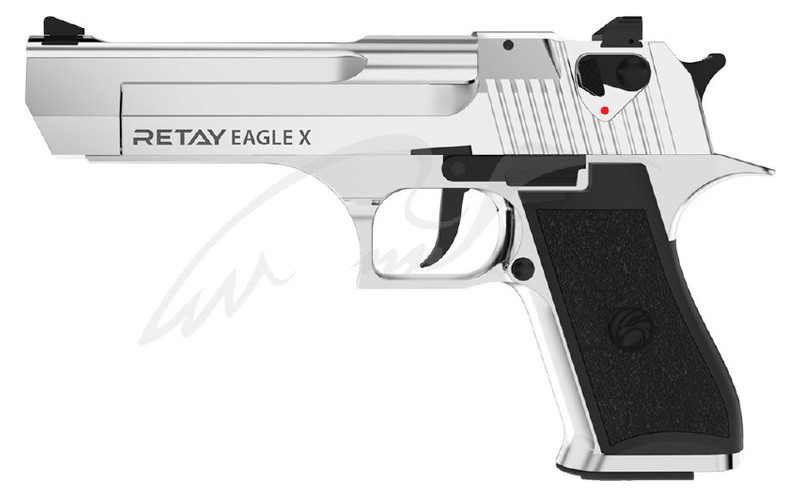 Пистолет стартовый Retay Eagle Nickel (1195.03.79) фото №1