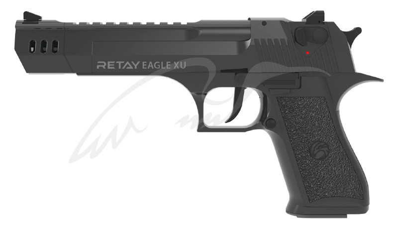 Пистолет стартовый Retay Eagle XU 9мм black фото №1