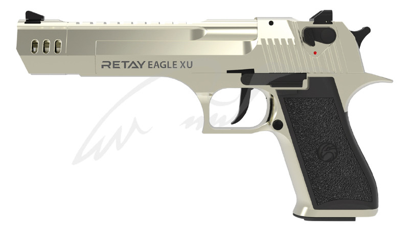 Пистолет стартовый Retay Eagle XU 9мм satin фото №1
