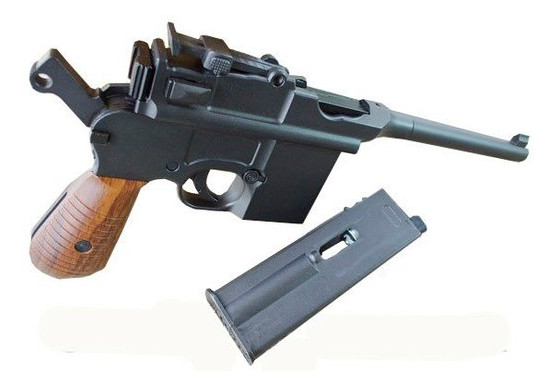 Пистолет SAS Mauser M.712 4,5mm Blowback! (KMB18DHN) фото №2