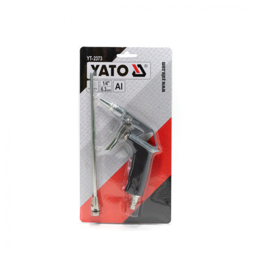 Пістолет пневматичний продувний Yato з подовженням 1/4" 0.8 Мпа (YT-2373) фото №3