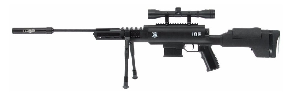 Винтовка пневматическая Norica Black OPS Sniper 4.5 мм 305 м/с фото №3