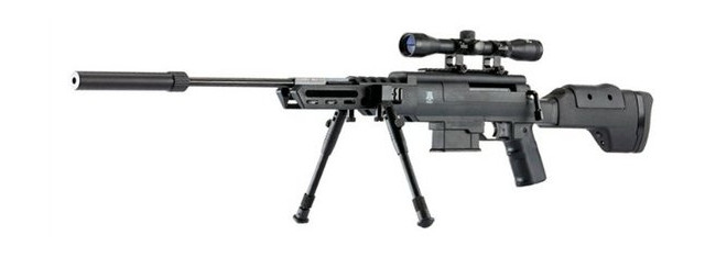 Винтовка пневматическая Norica Black OPS Sniper 4.5 мм 305 м/с фото №1