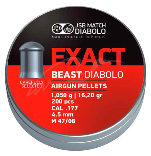 Пули пневматические JSB Diabolo Exact Beast 4.52 мм 1.05г. 200шт (1453.05.71) фото №1
