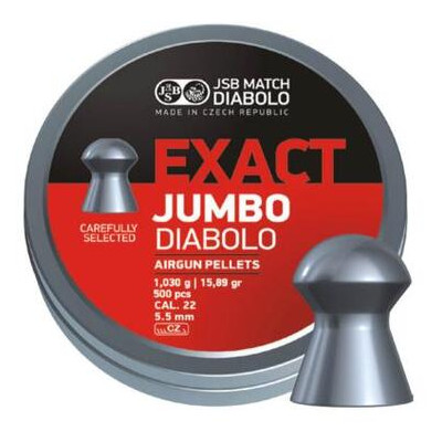 Кульки JSB Diablo Jumbo Exact 250 шт. (546247-250) фото №1