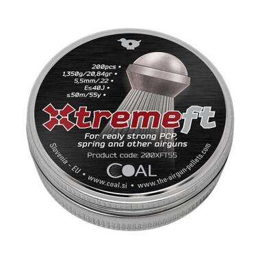 Пульки Coal Xtreme FT 5,5 мм 200 шт/уп (200XFT55) фото №1