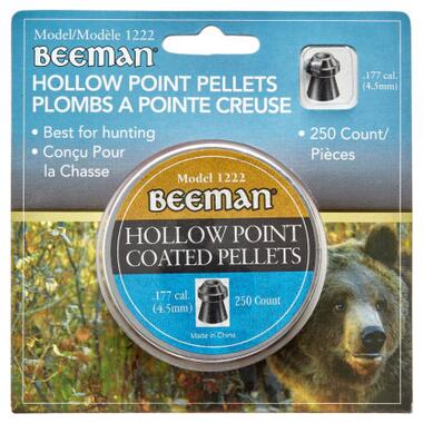 Пульки Beeman Hollow Point 4,5 мм 250 шт/уп (1222) фото №1