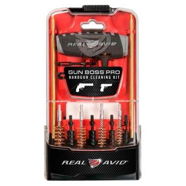 Набір для чищення зброї Real Avid Gun Boss Pro Handgun Cleaning Kit (AVGBPRO-P) фото №1