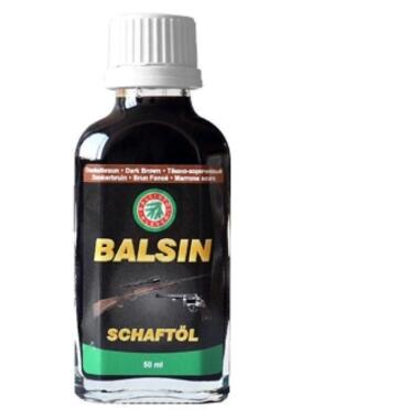 Мастило для зброї Ballistol Balsin Schaftol For Wood 50мл Dark (23150) фото №1