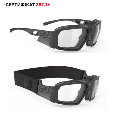 Балістично фотохромні окуляри RUDY PROJECT AGENT Q STEALTH фото №1
