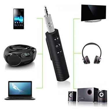 Bluetooth AUX MP3 WAV авто адаптер ресивер магнитолы ver4.1 AX-03 mini фото №2