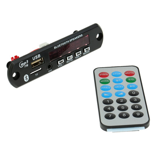 Авто MP3 Bluetooth FM модуль усилитель USB SD (77700395) фото №1