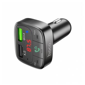 Автомобільний FM трансмітер модулятор Bluetooth MP3 HOCO E51 фото №4