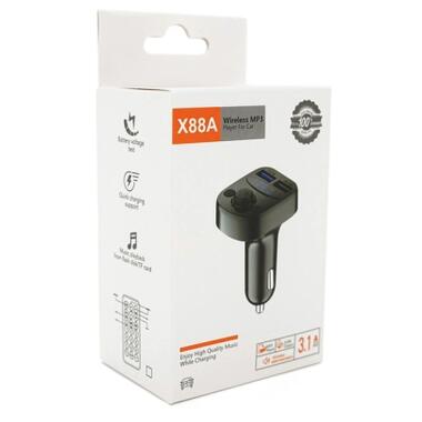 FM-трансмиттер Voltronic X88A, USB, TF (FM-X88A) фото №4