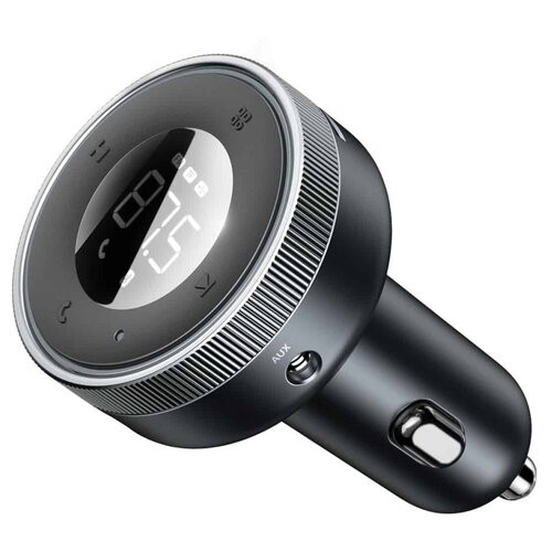 FM трансмітер Baseus Enjoy Car Wireless MP3 Charger (Wireless 5.0 5V/3.4A) Black фото №1