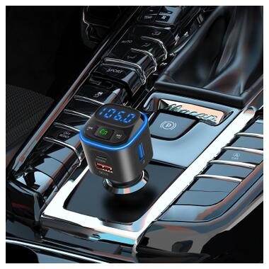 FM-трансмиттер Gelius Tune GP-FMT051 (PD/QC) 36W Black фото №8