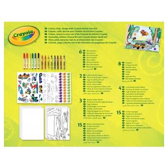 Набір для творчості Crayola з наліпками (256278.006) фото №6
