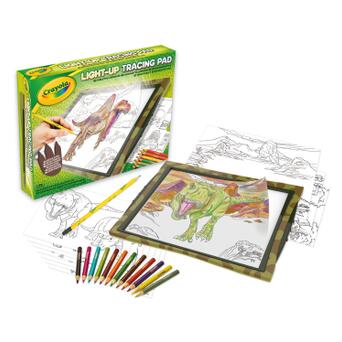 Набір для творчості Crayola ігрова панель із підсвічуванням Динозів (74-7497) фото №1