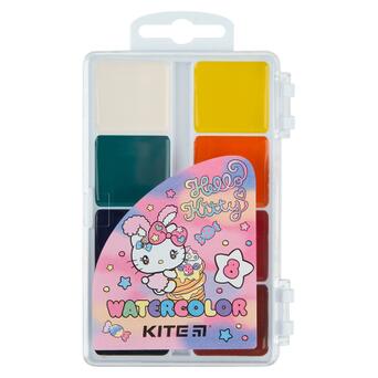 Фарби для малювання Kite Hello Kitty акварельні 8 кольорів (HK23-065) фото №1
