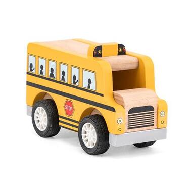 Дерев'яна машинка Viga Toys Шкільний автобус (44514) фото №2