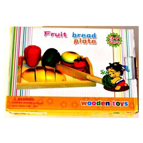 Дерев'яна фруктова тарілка Huada Toys С604 фото №1