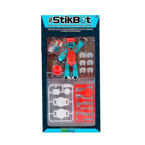 Игровой набор Stikbot для анимационного творчества Stikbot S4 Кулинарное Шоу (TST4620C) фото №1
